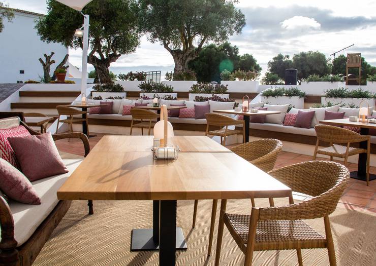 The terrace at mar de campo Fairplay Golf & Spa Resort  Casas Viejas