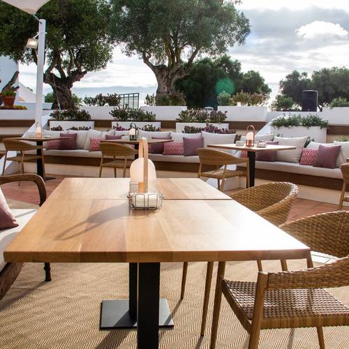 The terrace at mar de campo Fairplay Golf & Spa Resort  Casas Viejas (Benalup)